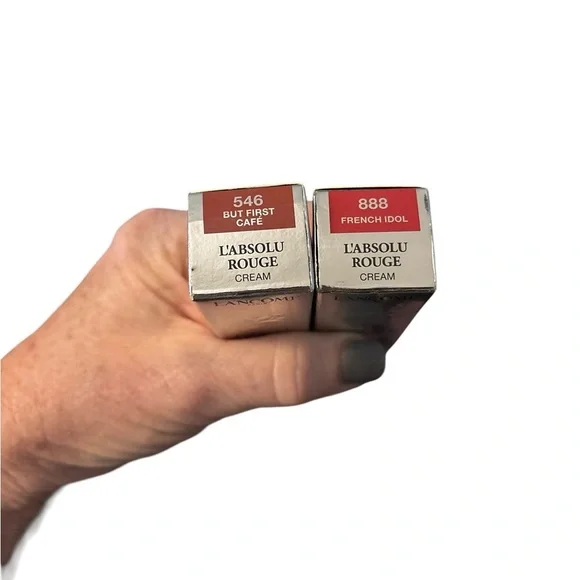 Lancôme L'Absolu Rouge Hydrating Cream Lipstick - Smudge-Resistant & Luminous - Picture 3 of 3